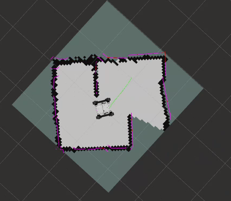 RViz map