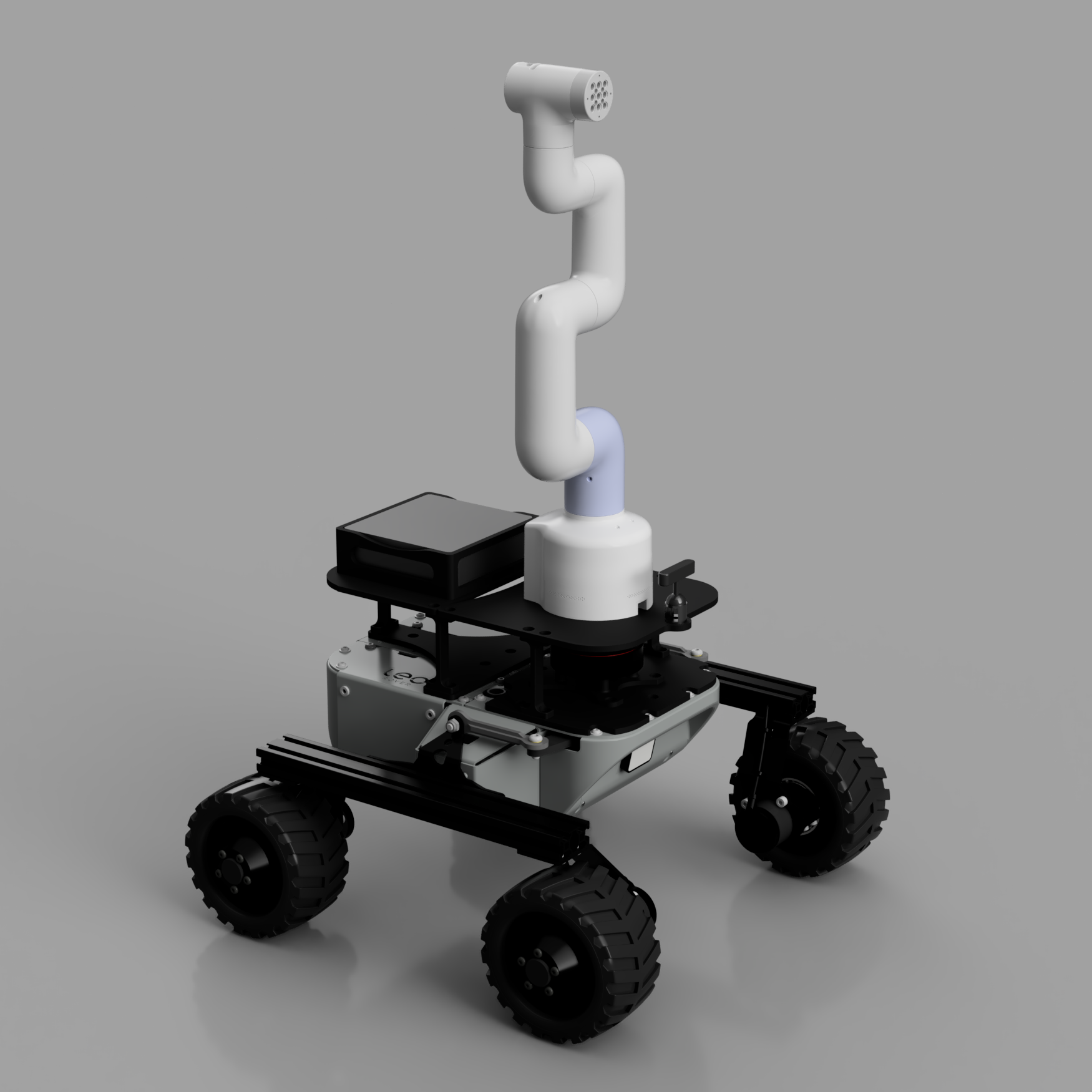 Payload sled design for Leo Rover